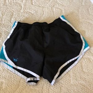 Size 14 girls Justice running shorts